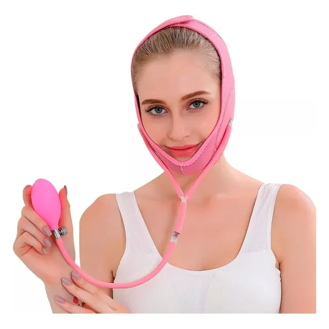 Faja Facial Reductora De Papada Y Mejilla