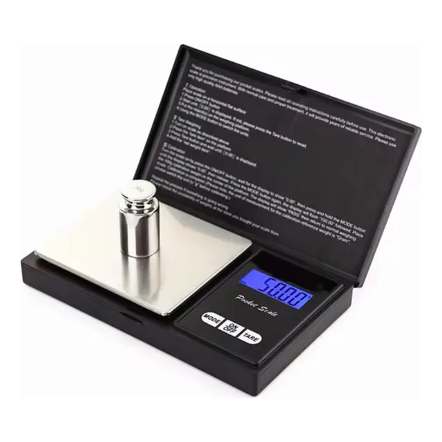 Balanza Digital De Bolsilo Joyeria 500 Gramos 0,01gms