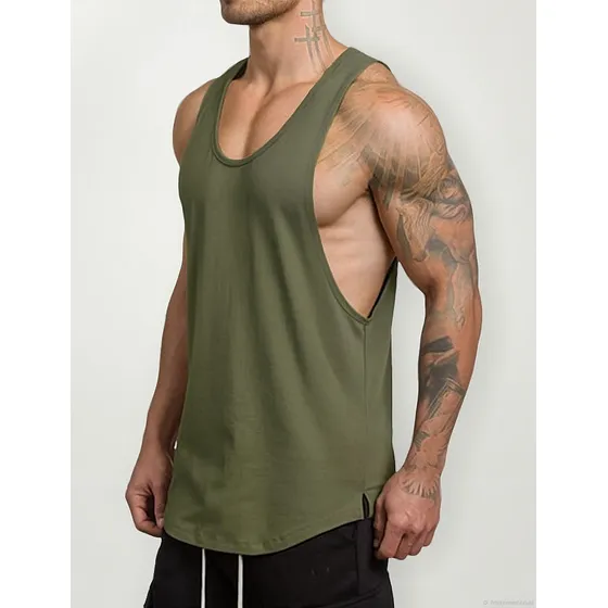 Camiseta Sin Mangas Para Hombre Deportiva Np Gym