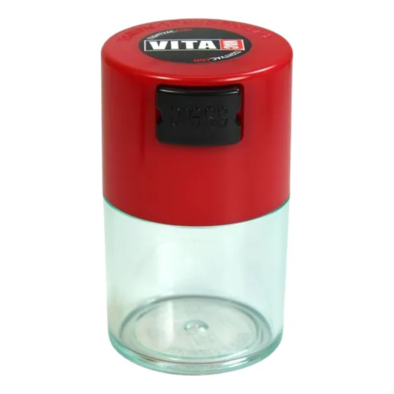 Recipiente Sellado Al Vacio 0.18 Oz 0.71 Tapa Roja Cuerpo