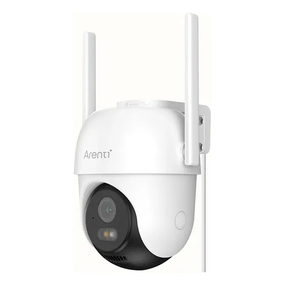 Camara Vigilancia Arenti Op1 p/exterior Wifi 4mp Hd 5.8ghz