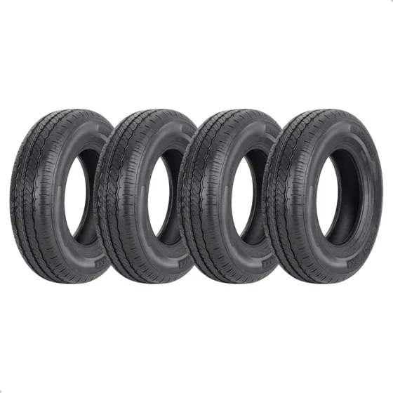 Jg Pneu 185 R14 Carga 8 Lonas Kombi  102/100r