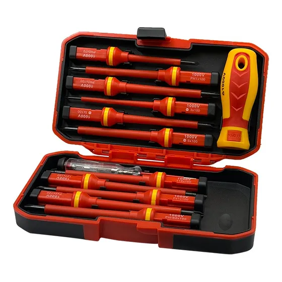 13 Piezas 1000v  Destornilladores Intercambiables Aislados