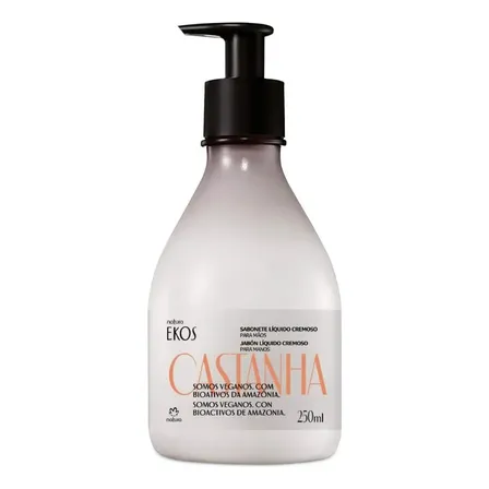 Jabón Líquido Para Las Manos Castaña 250ml Ekos - Natura