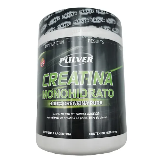 Pulver Creatina Monohidrato X 300 Gr  100% Pura Sin Tacc