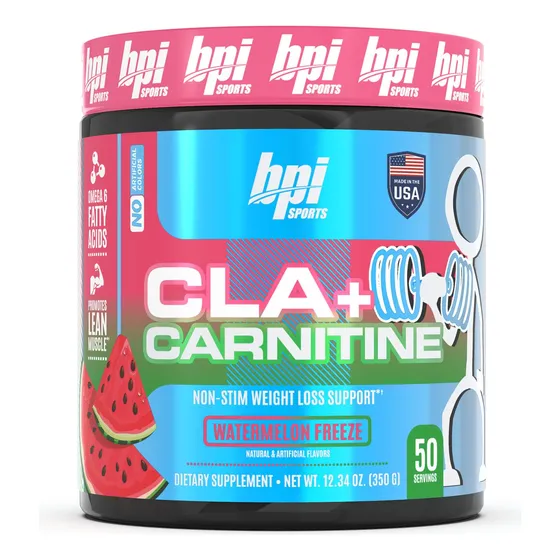 Suplemento Bpi Sports Cla+carnitina Para Bajar De Peso 350 M