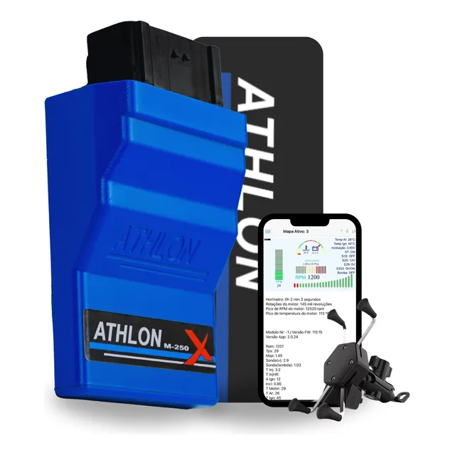 Módulo Athlon M250x Ecu Central Injeção Eletrônica