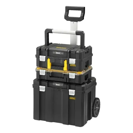 Caixa de Ferramentas Modular Stanley Pro-stack Fmst1-80103 Preto