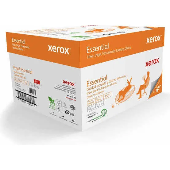 Xerox Essential Papel Oficio 10 Paquetes / 5000 Hojas