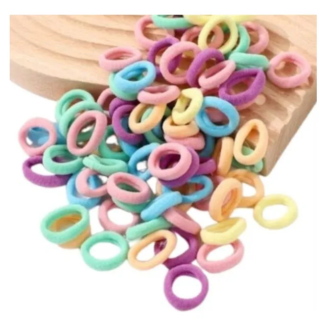 Colitas Para El Cabello Lycra Por Paquete