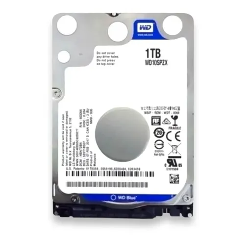 Western Digital Disco Rígido Interno Wd Blue Pc 6tb - 5400 Rpm