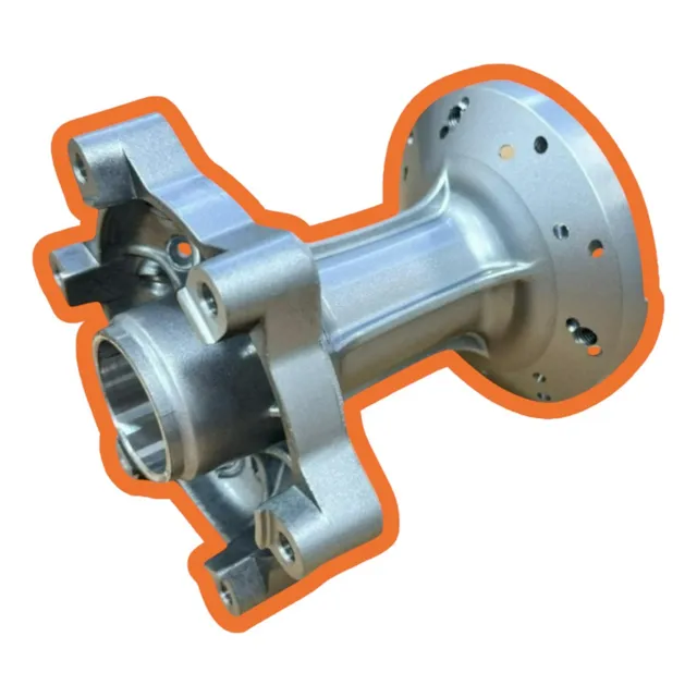 Cubo Xtz Lander Tenere Reforçado 125 / 250 Traseiro Unibreq