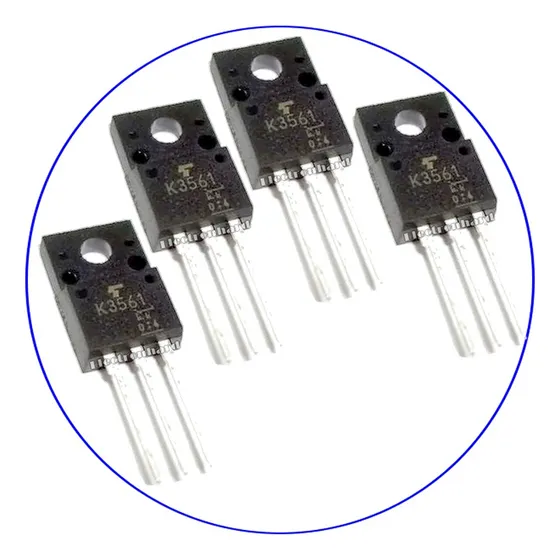 Set X 4 Unidades K3561 2sk3561 2sk 3561 Original Esd Protect