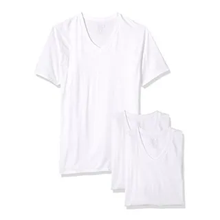 Pack De Camisetas Interiores Fruit Of The Loom Para Hombres Grandes Y Altos Pack De Camisetas Interiores Fruit Of The Loom Para Hombres Grandes Y Altos