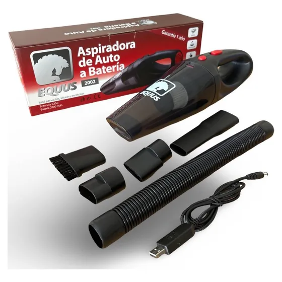 Aspiradora Inalámbrica Usb Equus Ideal Autos, Sillones