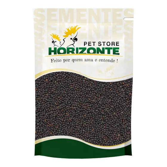 Colza 2kg Horizonte Semente Selecionada Para Pássaros