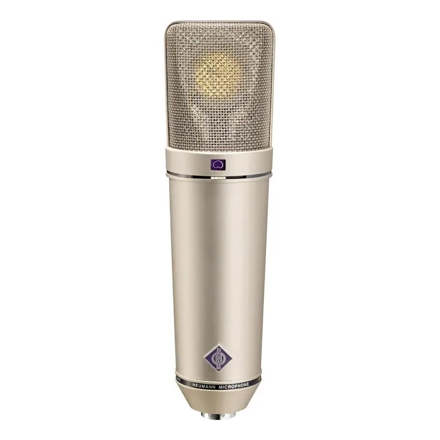 Micrófono Neumann U 87 Ai Condensador Cardioide color plateado