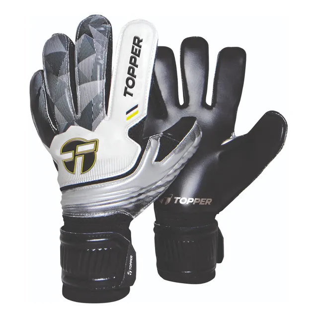 Guantes De Fútbol Para Hombre Con Ajuste Color Negro Topper