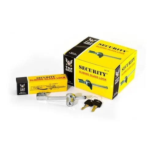 Cerradura De Seguridad Vitrinas Vidrios Security Original 