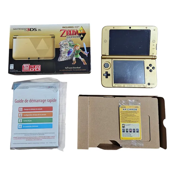 Console Nintendo 3ds Xl Zelda Beetween World Edition Completo Excelente
