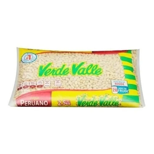 Frijol Verde Valle Peruano De 2.5 Kg