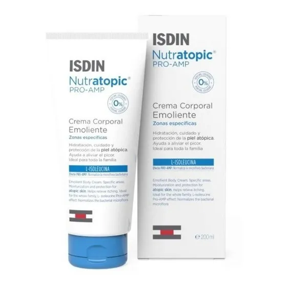 Isdin Nutratopic Pro-amp Crema Emoliente Piel Atopica 200ml