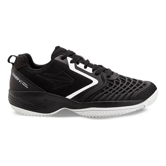 Zapatillas Topper Tenis Hombre Cover V Negro-blanco Ras