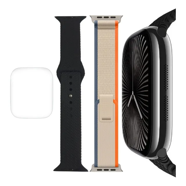 Smartwatch Hk10 Pro Max + Plus 2025 Amoled 2,02 Ia Robot Network Sharing Tws Mica