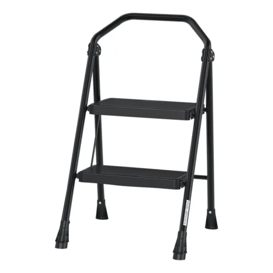 Escalera Tubular, Plegable, 2 Peldaños, Truper