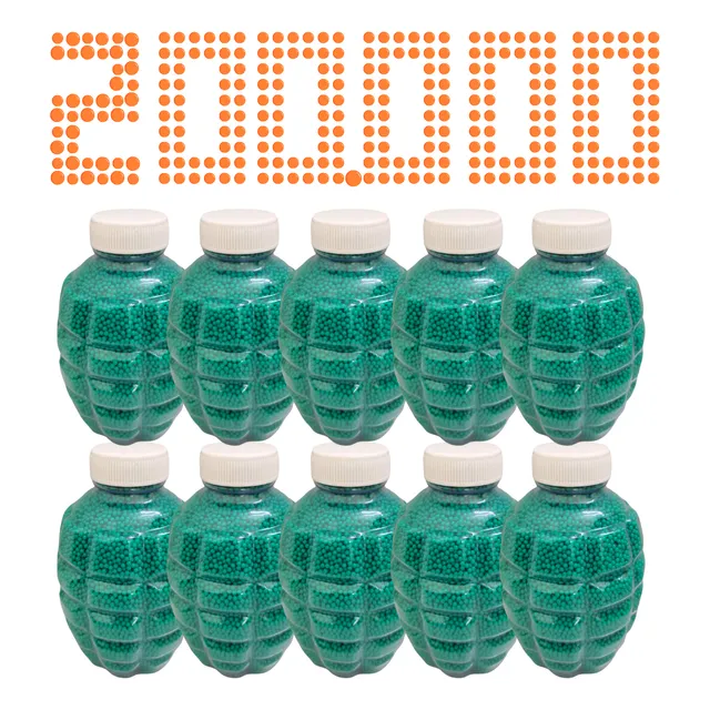200.000 Orbis Hidrogel Orbeez Bolitas Gel 7-8mm Municiones