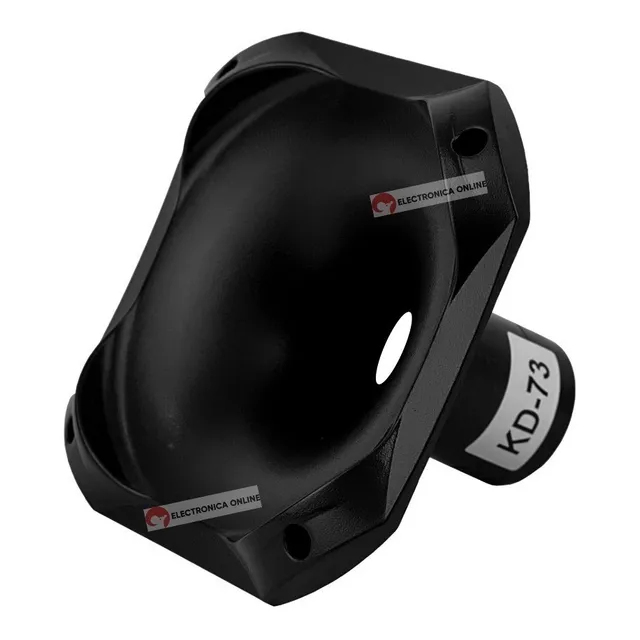 Difusor Para Tweeter Driver Rosca Metal 1 3/8  