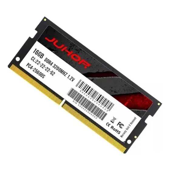 Memória Ram P/ Notebook 16gb Ddr4 3200mhz Juhor Pc4-25600s