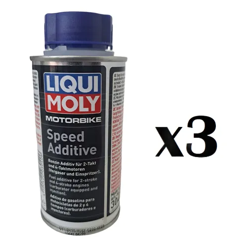 Kit X3 Aditivo Potenciador Nafta Moto Liqui Moly Neumovil
