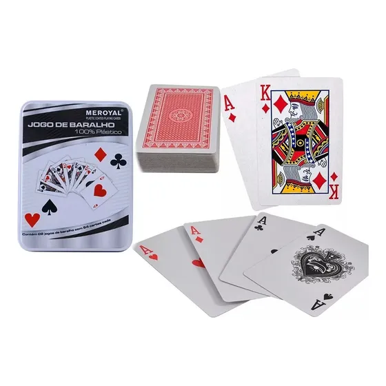 Cartas Profesionales De Póker Grandes Paquete Juego Casino