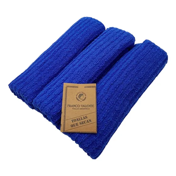 Set X3 Repasadores Franco Valente 100% Algodón 400 Gr