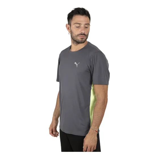 Remera Puma Run Favorites Velocity Hombre Running Gris