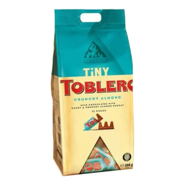 Tiny Toblerone Milk With Honey Crunchy Almond 256g