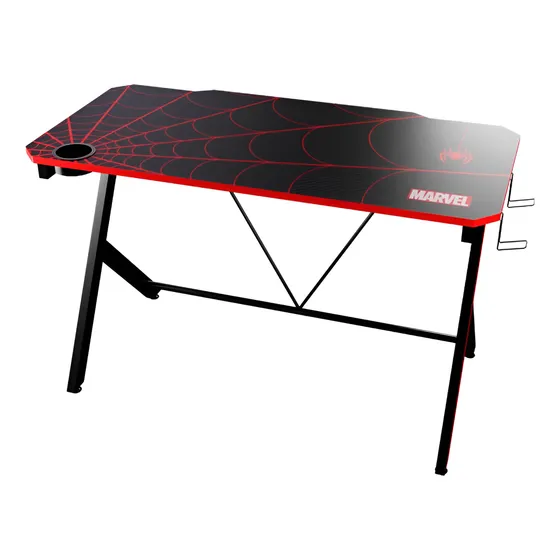 Escritorio Gamer De Spiderman Rojo/negro