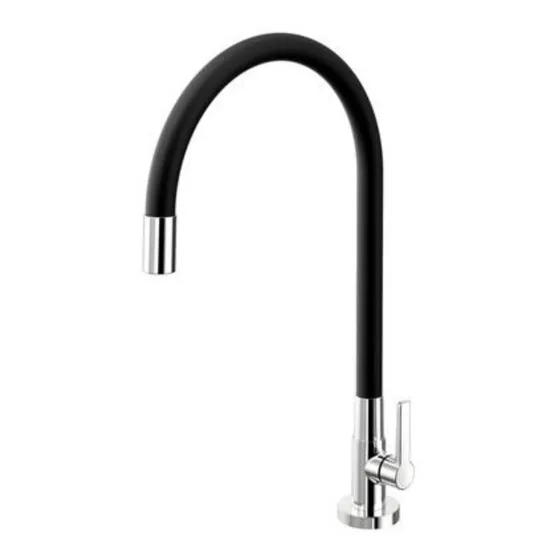 Docol 00966957 torneira cozinha mesa galiflex gourmet flexível preto