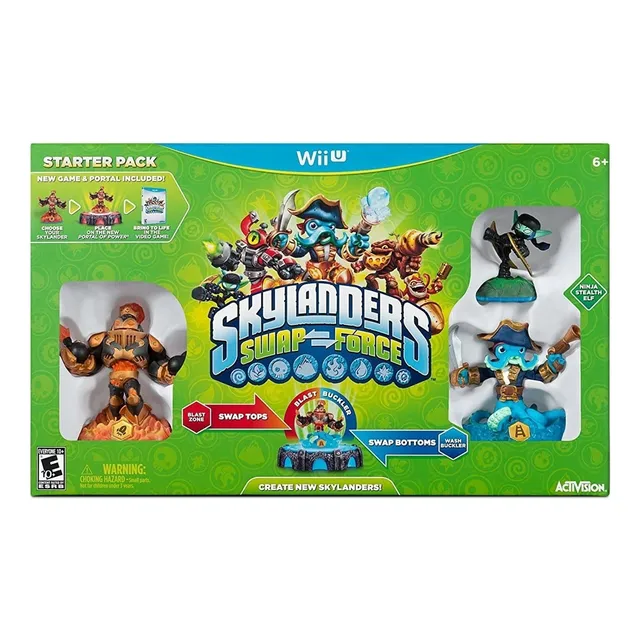 Paquete de inicio Skylanders Swap Force para Nintendo Wii U