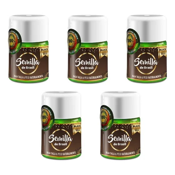 Semilla Sdb Original (5 Frascos Café) Regalo Premium Y Envío