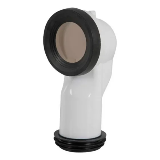 Codo Conexión Taza Wc - Piso A 23 Cm / Ventasrey