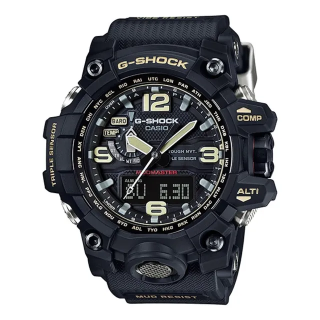 Reloj Casio Gwg-1000-1a Resistencia Al Barro + Sensor Triple