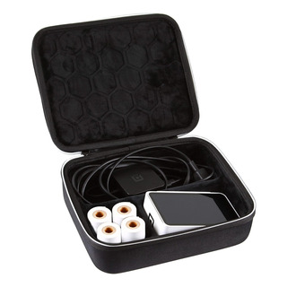 Estuche Para Terminal Bancaria Rollos Y Cargador Portátil Estuche Para Terminal Bancaria Rollos Y Cargador Portátil