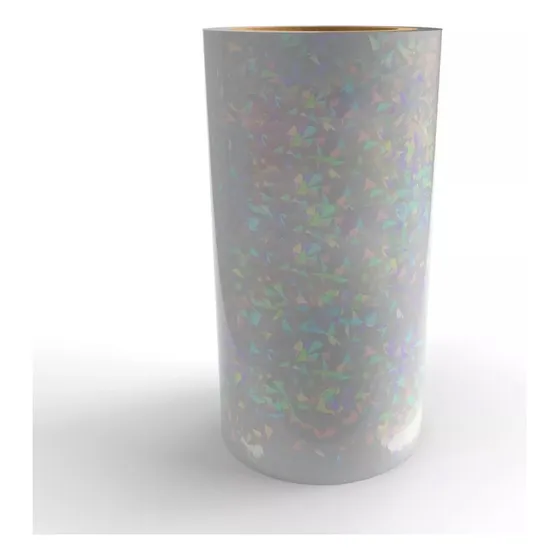 10 Metros Bopp Caquinhos Holográfico 220mm 1ª Linha Top