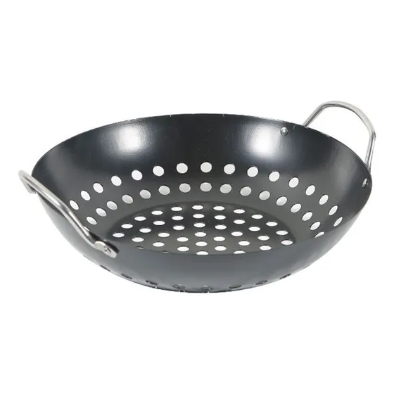 Práctica Cesta Antiadherente Para Verduras Grill Wok