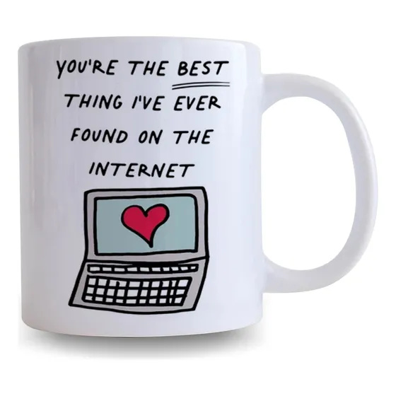 Taza Ceramica Texto Ingl  You're The Best Thing I've Ever On