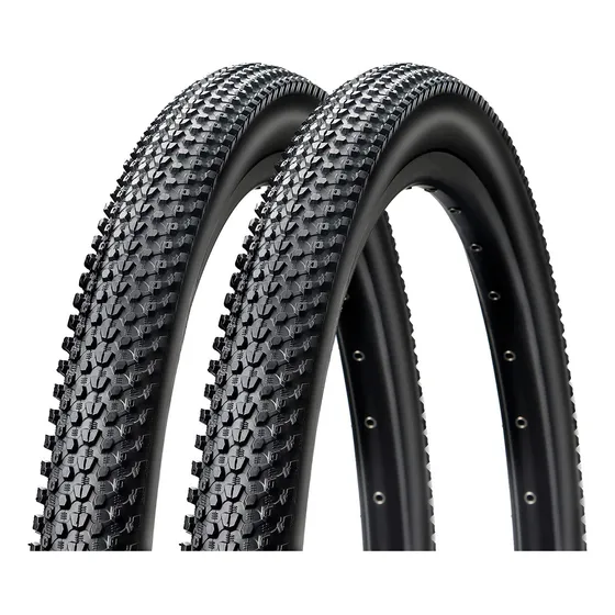 Pack 2 Neumaticos Bicicleta Njk Aro 29 X 2.10 Mtb Color Negro