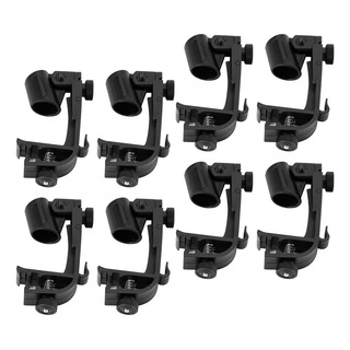 Micrófono Ajustable De 8 Piezas Soporte De Clip De Batería Micrófono Ajustable De 8 Piezas Soporte De Clip De Batería