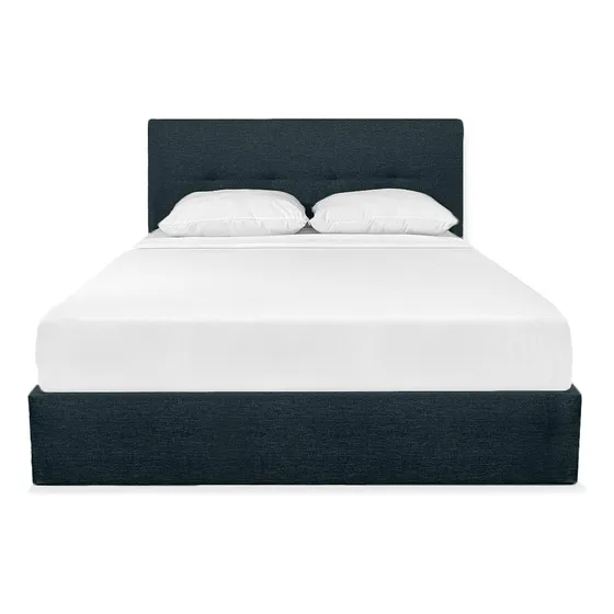 Cabecera Colgable Cama King Size Diseño Moderno Resistente Color Azul marino